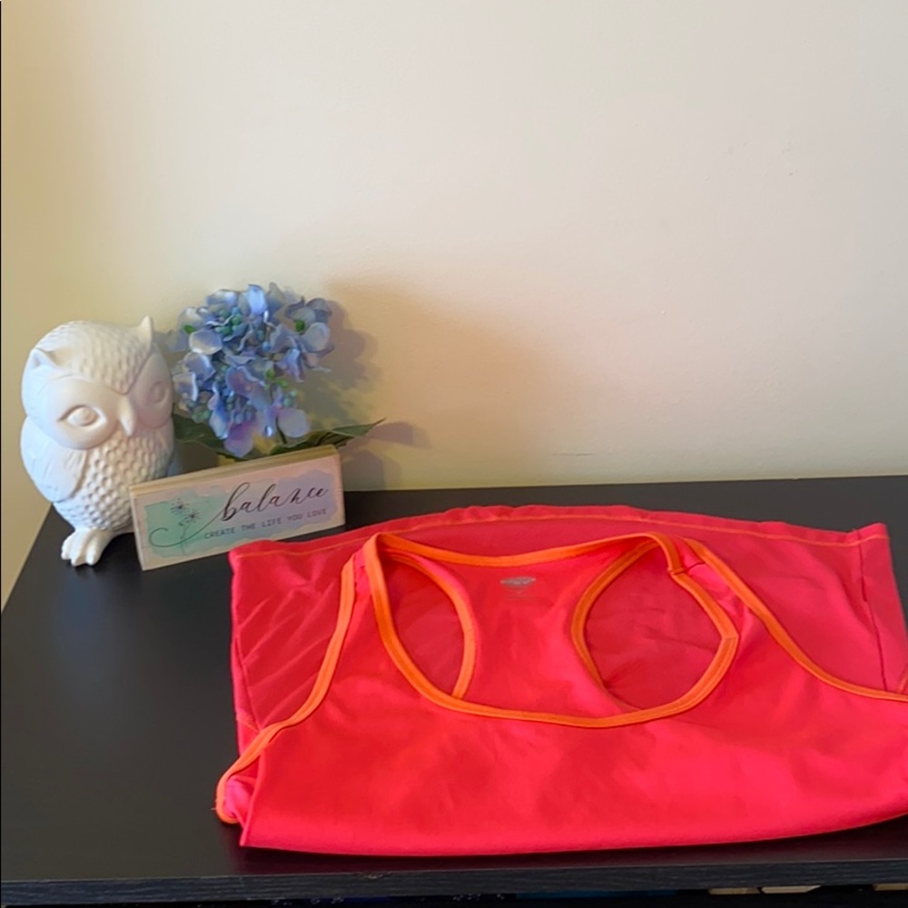 SOLD Old Navy Pink and Orange Workout Tank Size M